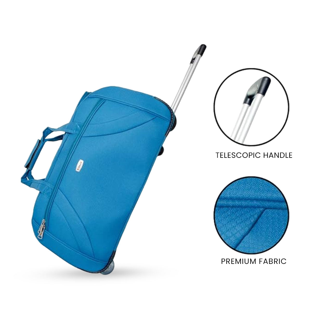 Club Mumbai 2-Wheel Duffle Bag