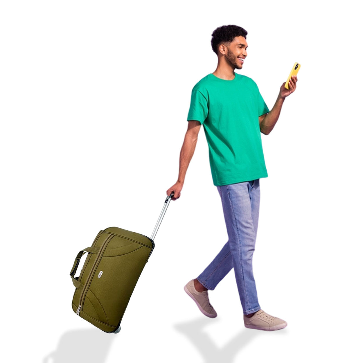 Club Mumbai 2-Wheel Duffle Bag