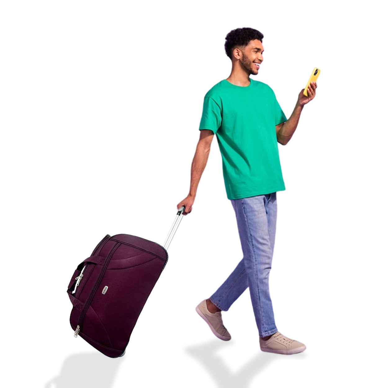 Club Mumbai 2-Wheel Duffle Bag