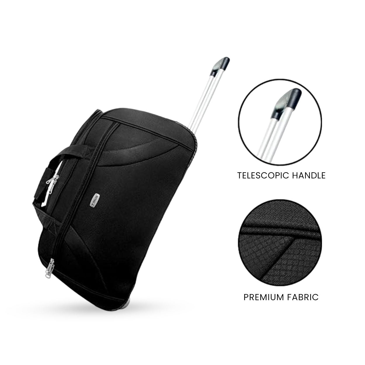 Club Mumbai 2-Wheel Duffle Bag