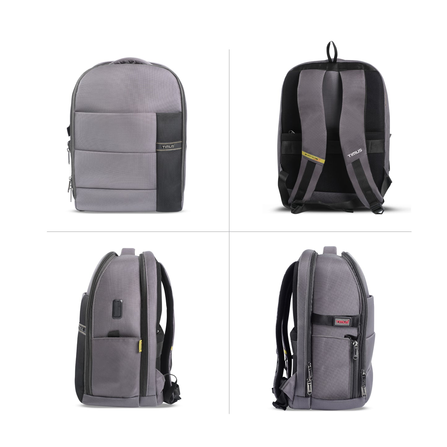 Timus Track professional laptop backpack multi angle view – corporate travel carry profile