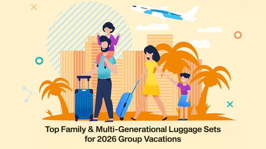 Top Family & Multi-Generational Luggage Sets for 2026 Group Vacations