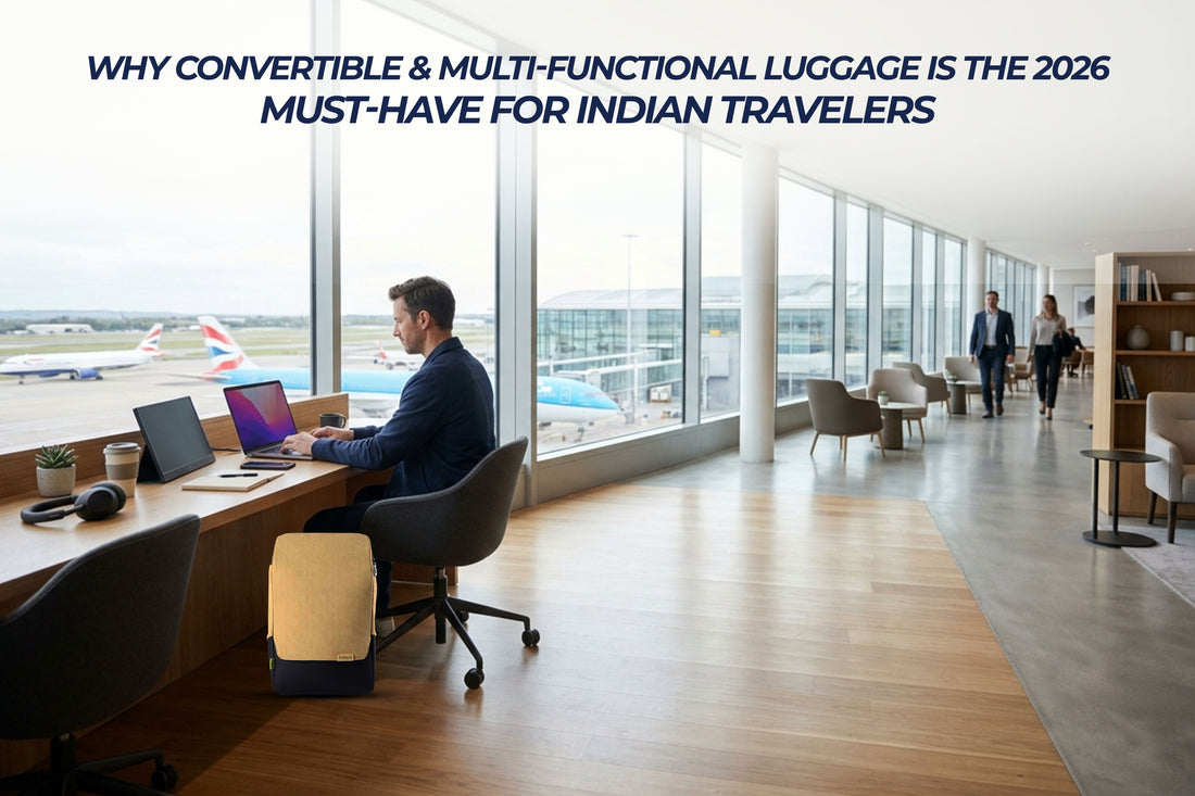 Best Backpack for Work and Travel in India (2026) | Convertible Luggage Guide