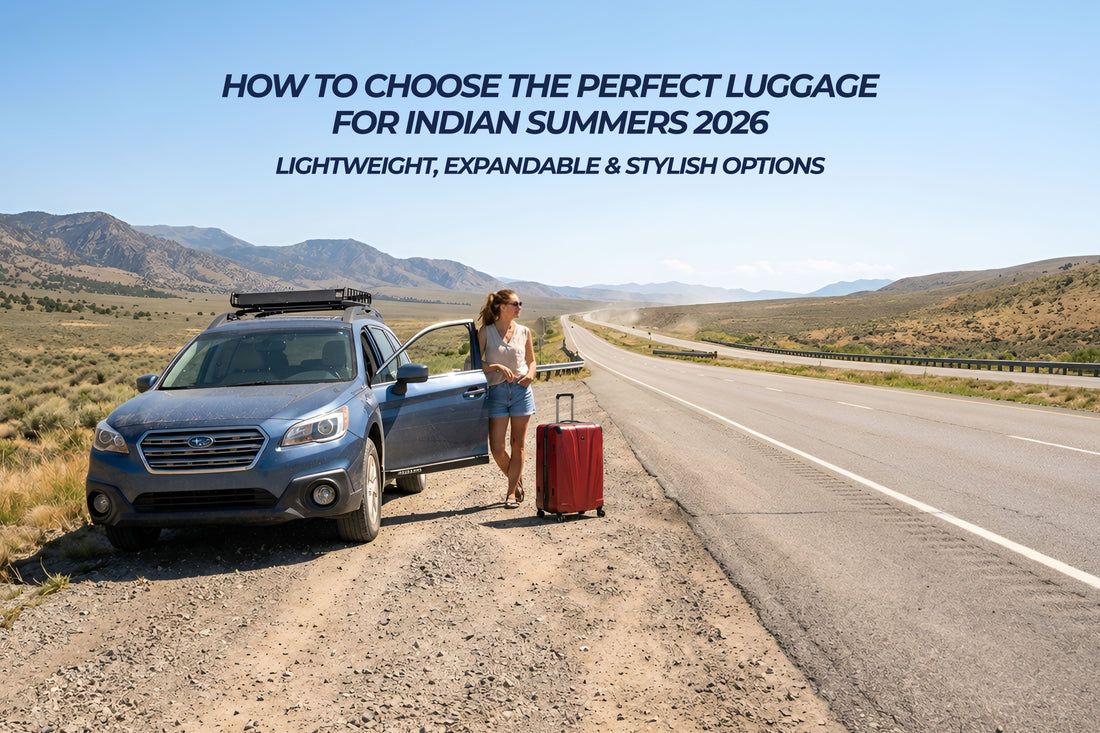 Perfect Hard Luggage for Indian Summer Travel Vacation