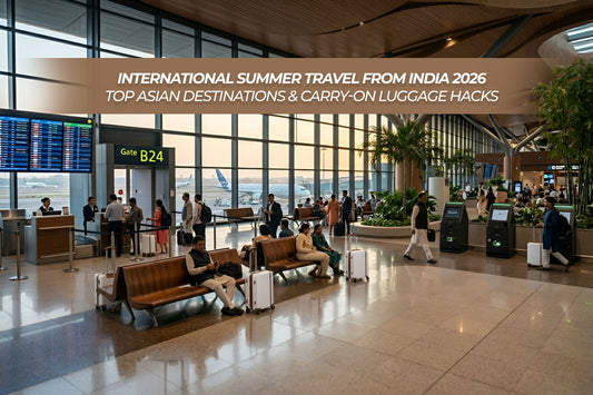 International Summer Travel from India 2026: Top Asian Destinations & Carry-On Luggage Hacks