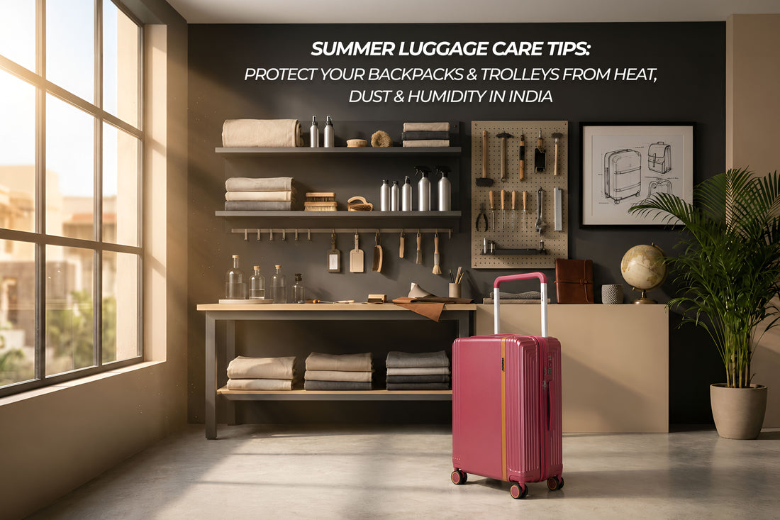 Summer Luggage Care Tips: Protect Your Backpacks & Trolleys from Heat, Dust & Humidity in India