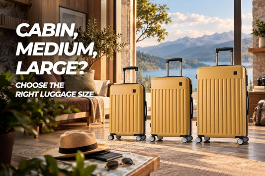 Cabin, Medium or Large? How to Choose the Right Luggage Size