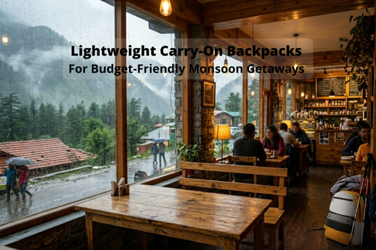 Lightweight Carry-On Backpacks for Budget-Friendly Monsoon Getaways in Lonavala, Mahabaleshwar & Shillong