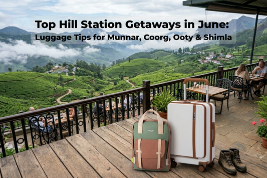 Top Hill Station Getaways in June: Luggage Tips for Munnar, Coorg, Ooty & Shimla