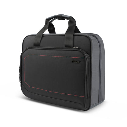 Timus Prestige laptop briefcase front view – executive office laptop bag for daily business use03