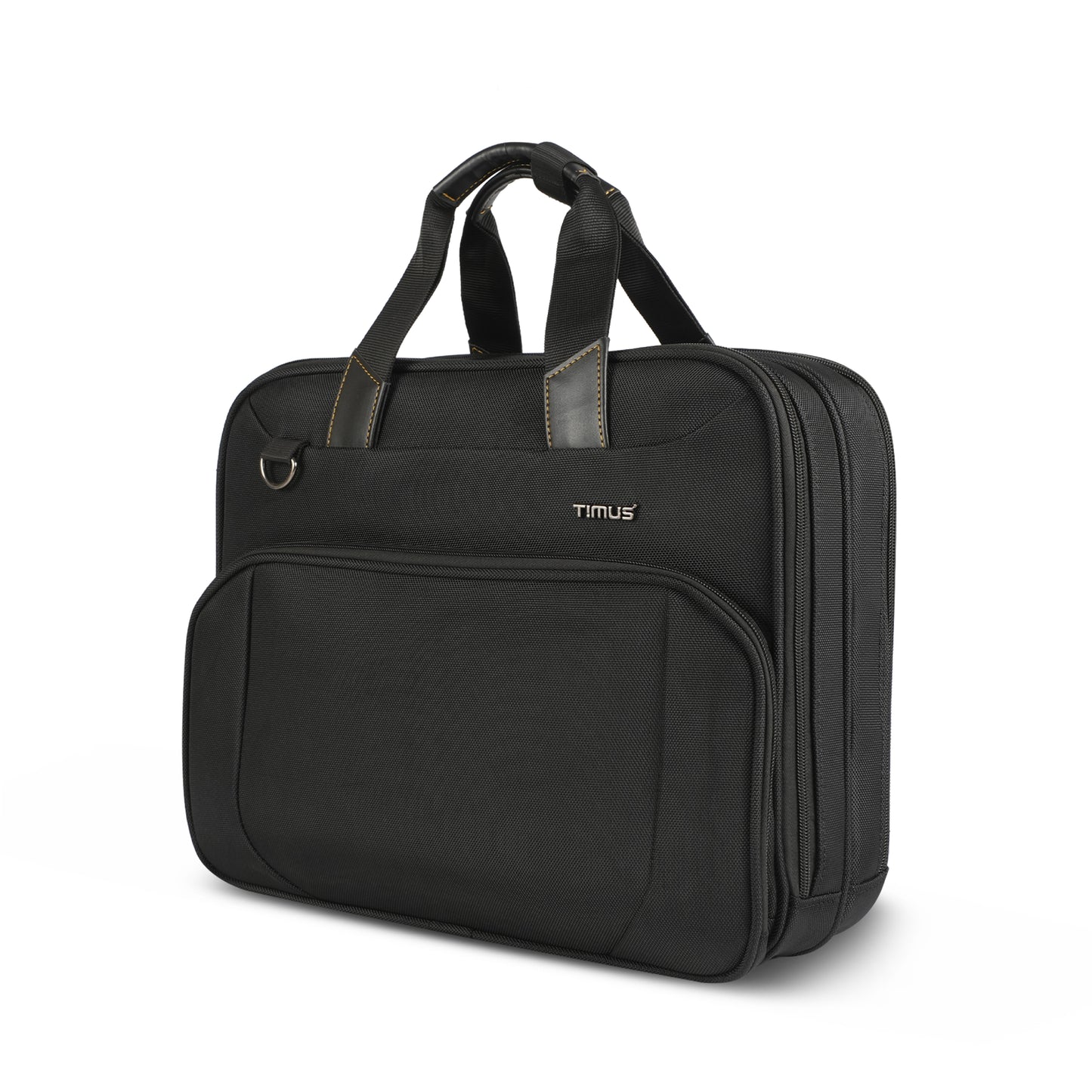Timus Orbit laptop briefcase front view – professional office laptop bag for daily work03