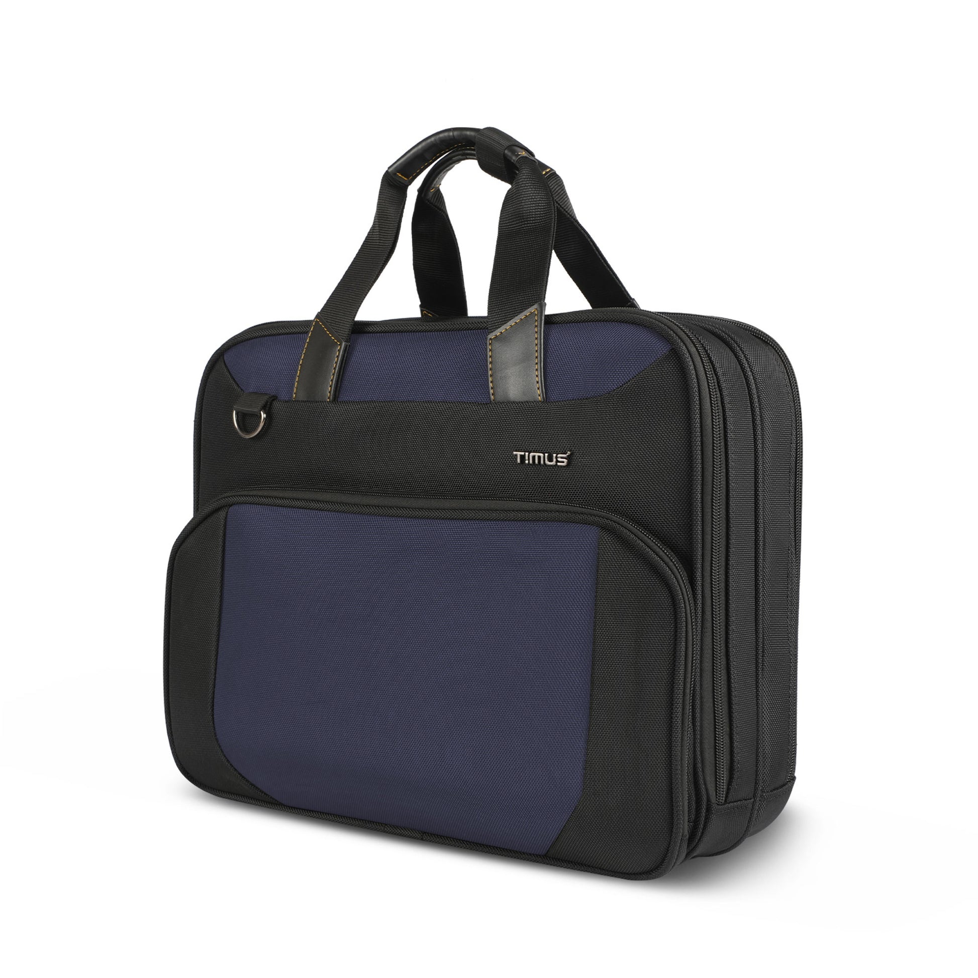 Timus Orbit laptop briefcase front view – professional office laptop bag for daily work01