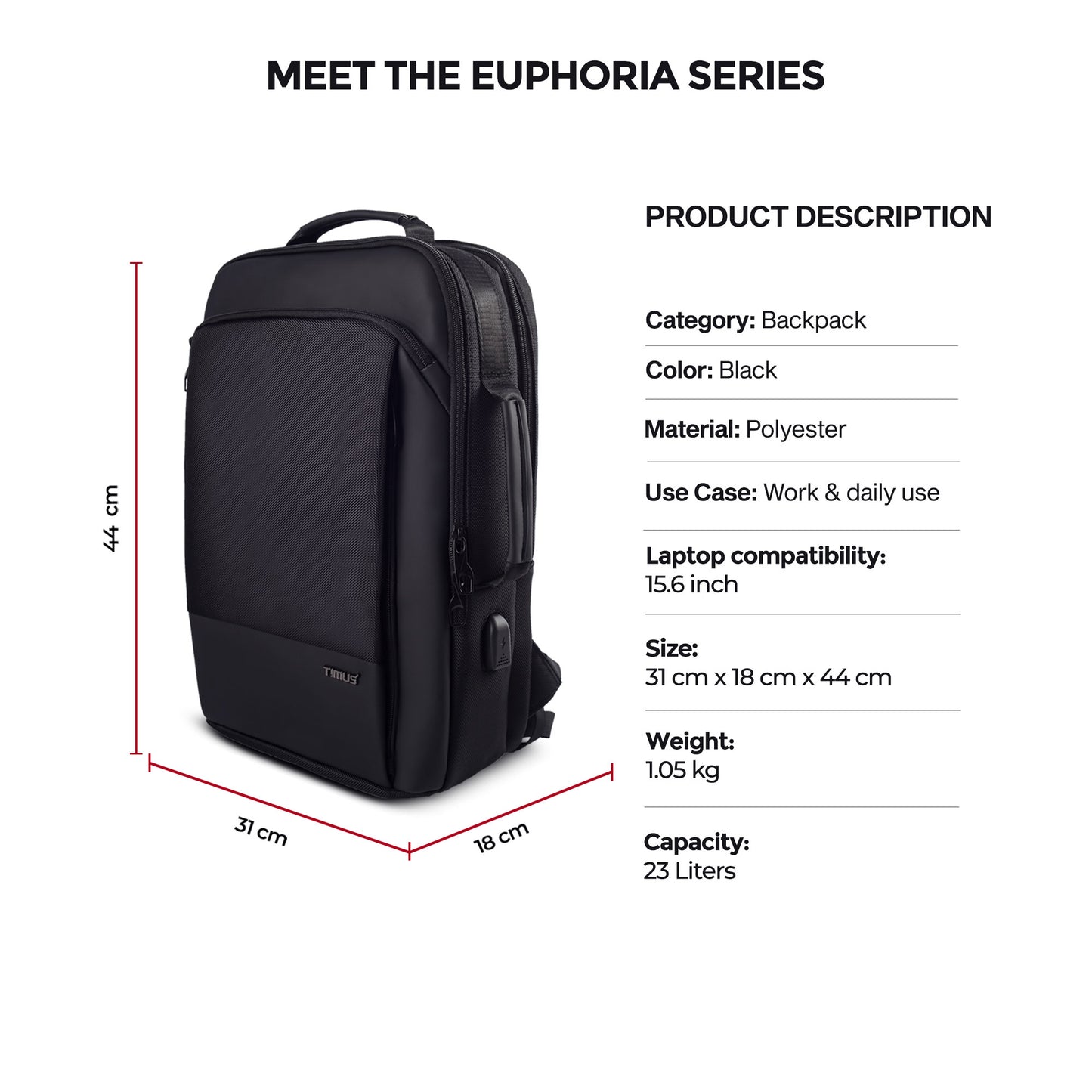 Paris Laptop Backpack