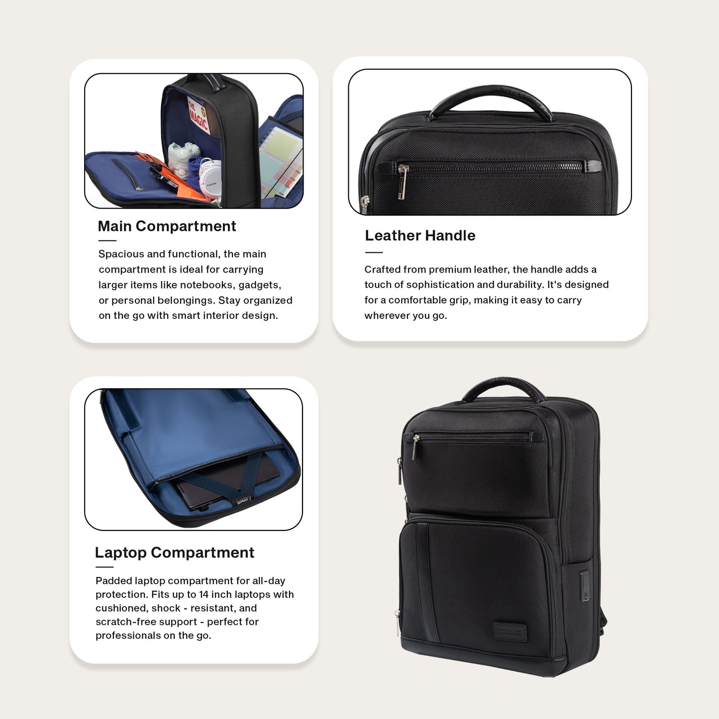 Harvard Laptop Backpack
