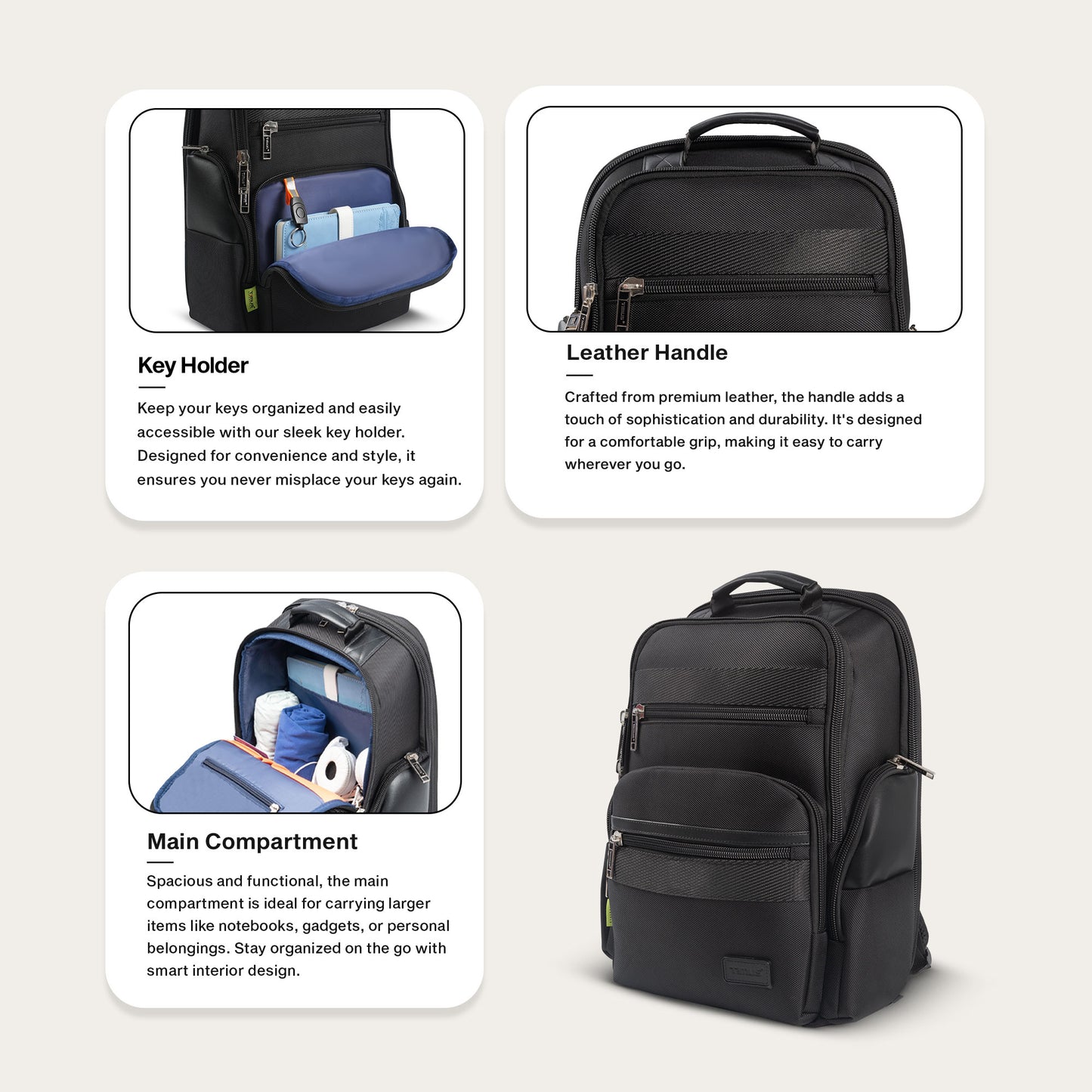 Boston Laptop Backpack