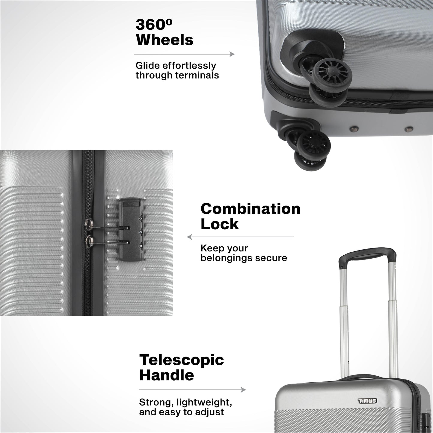 Storm Hard Luggage (58, 68 & 78cm)