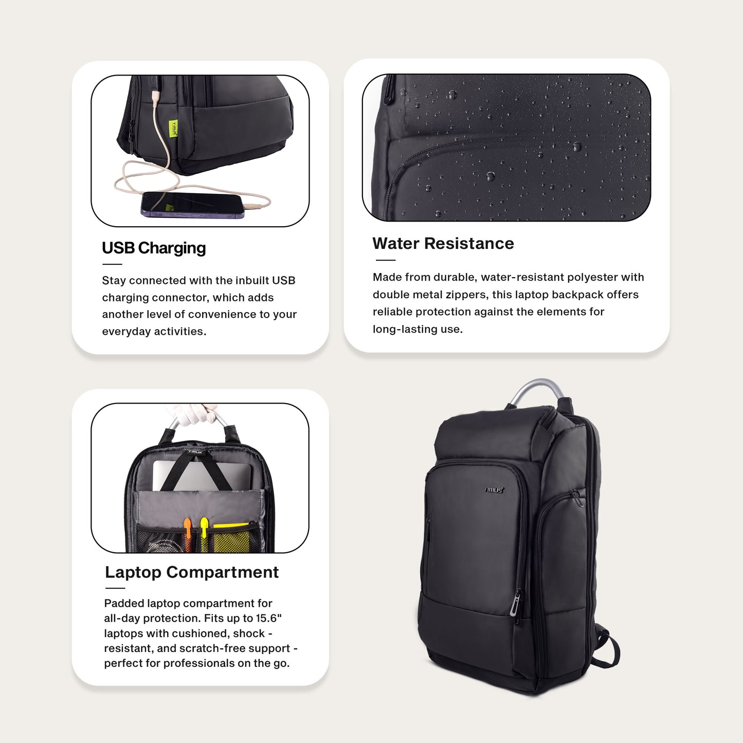 Seattle Laptop Backpack