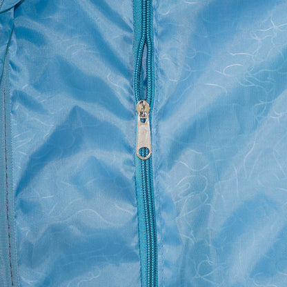 Interior view of the Flash Plus soft luggage showing zippered mesh pocket for organized storage