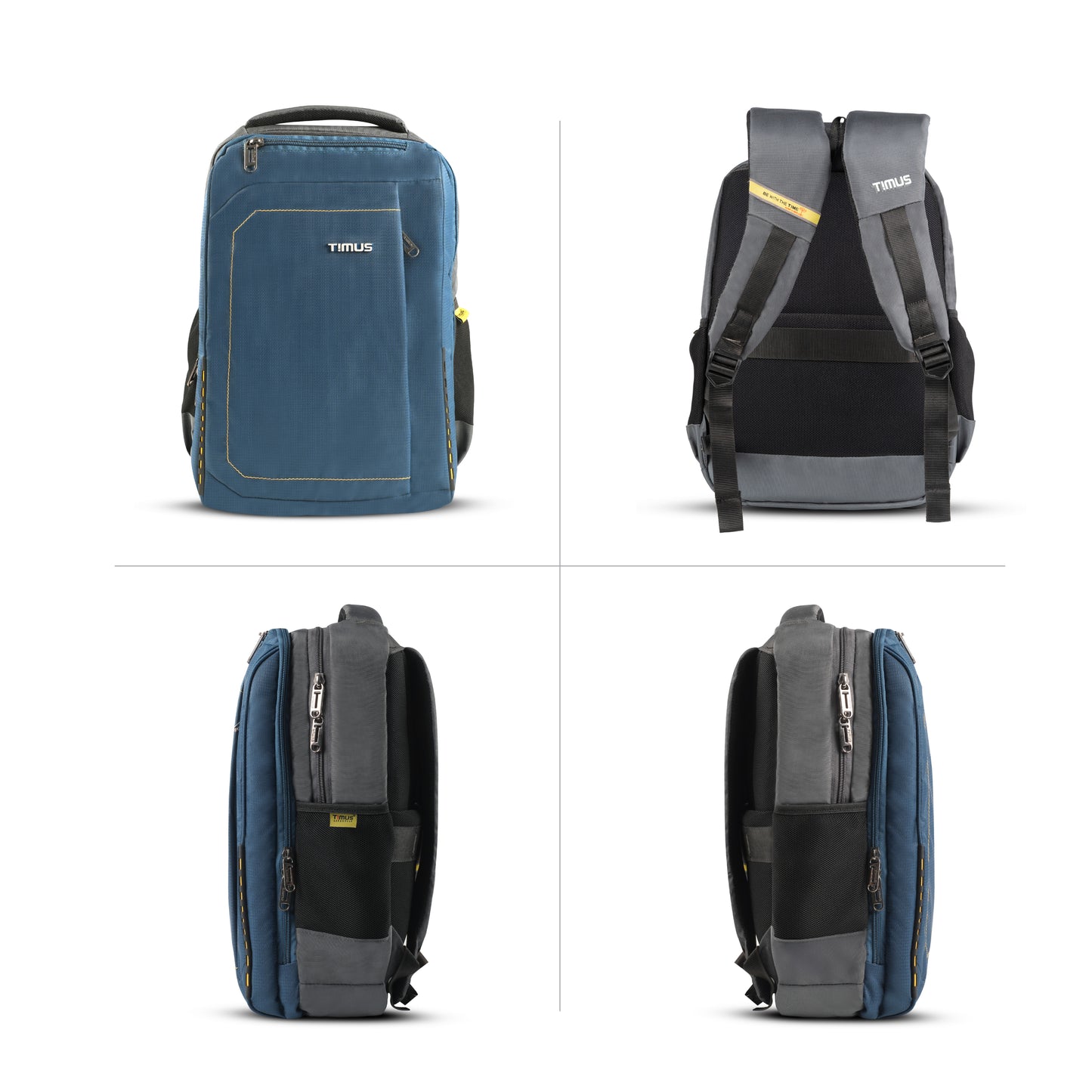 Timus Port professional laptop backpack side profile – compact business travel backpack design