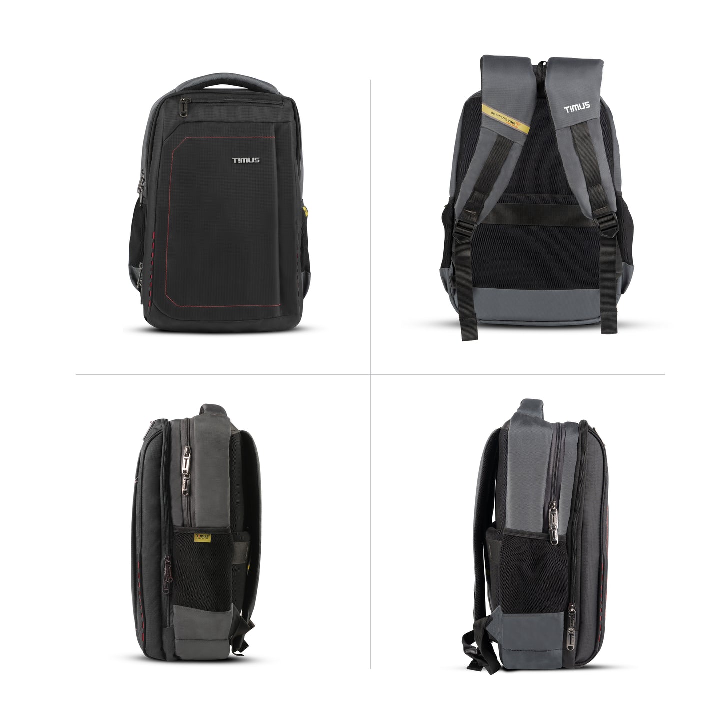 Timus Port professional laptop backpack side profile – compact business travel backpack design