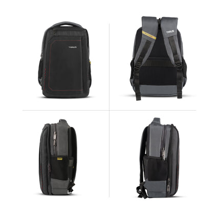 Timus Port professional laptop backpack side profile – compact business travel backpack design