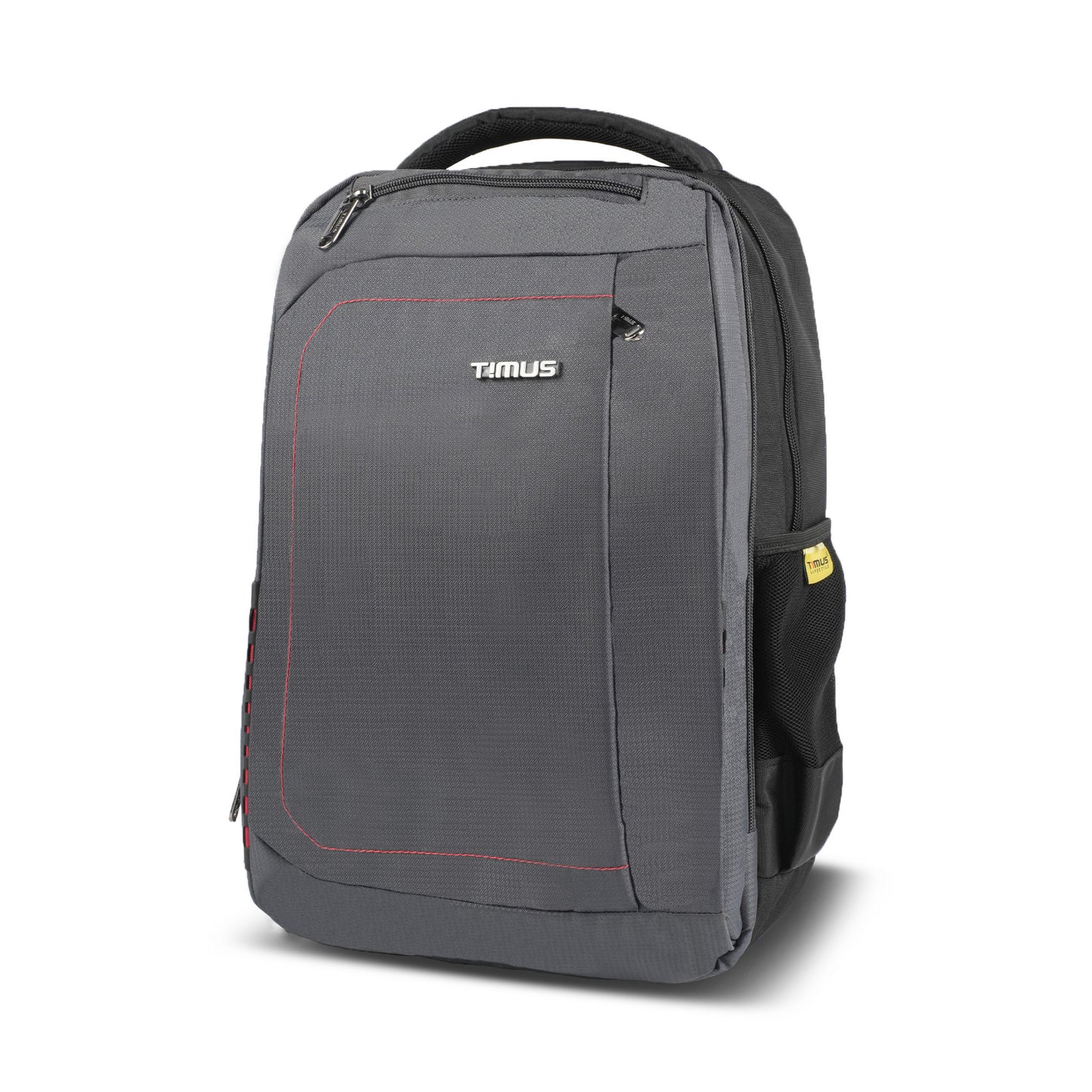 Timus Port slim office laptop backpack front view – lightweight daily work bag for men