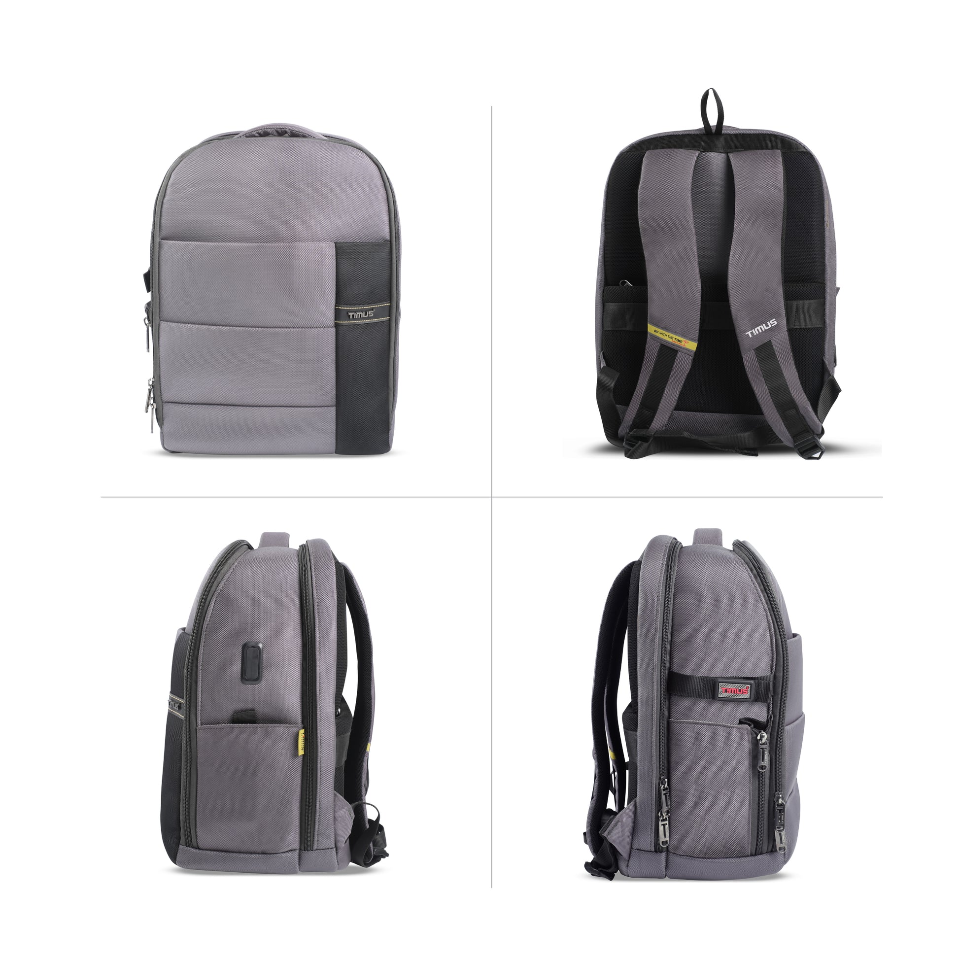 Timus Track professional laptop backpack multi angle view – corporate travel carry profile