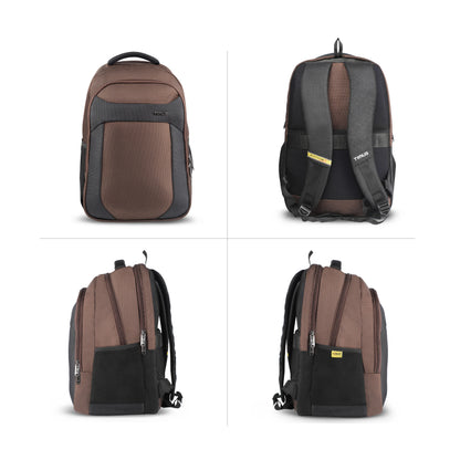 Timus Uno professional laptop backpack side profile – minimalist corporate travel design