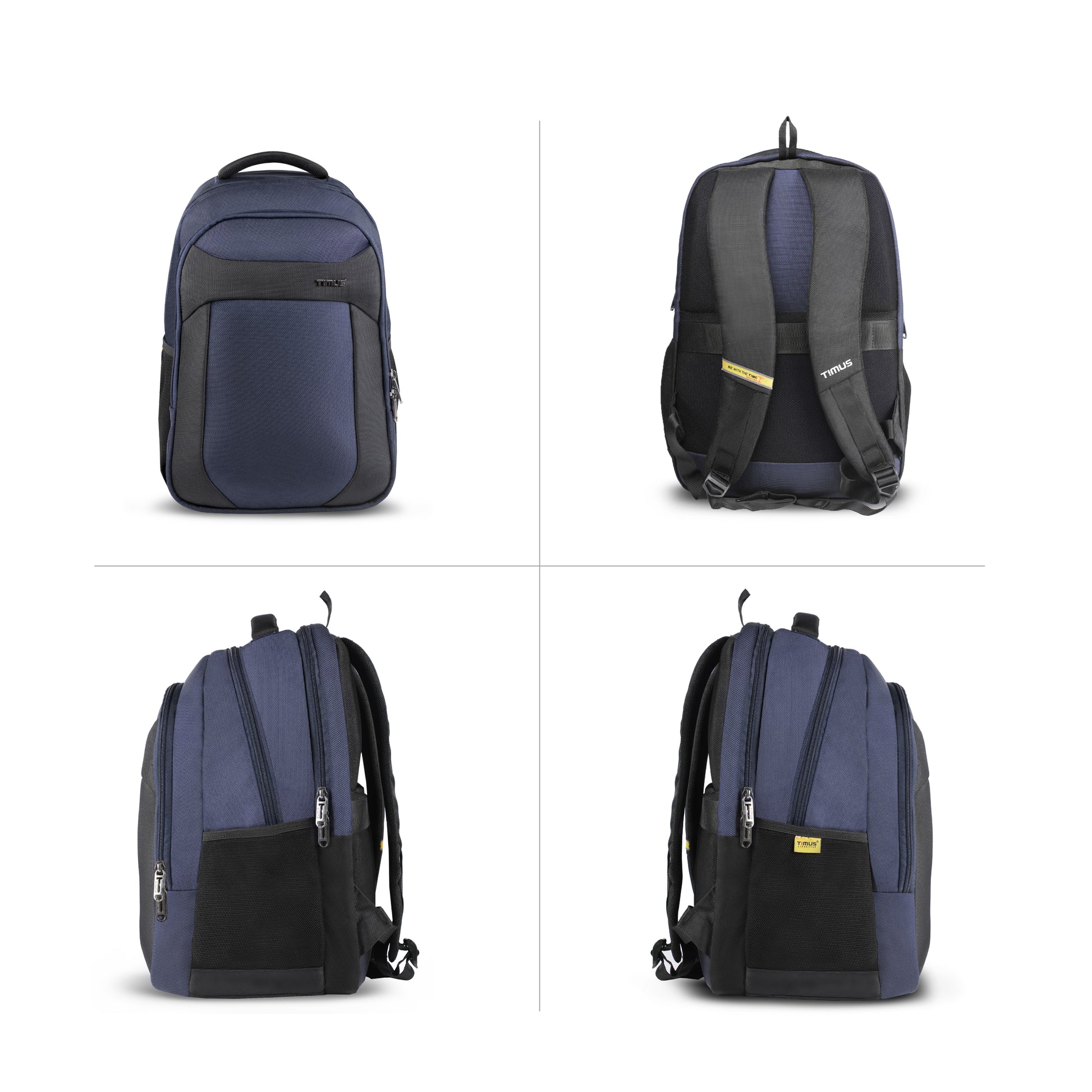 Timus Uno professional laptop backpack side profile – minimalist corporate travel design