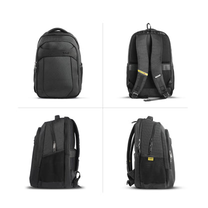 Timus Uno professional laptop backpack side profile – minimalist corporate travel design