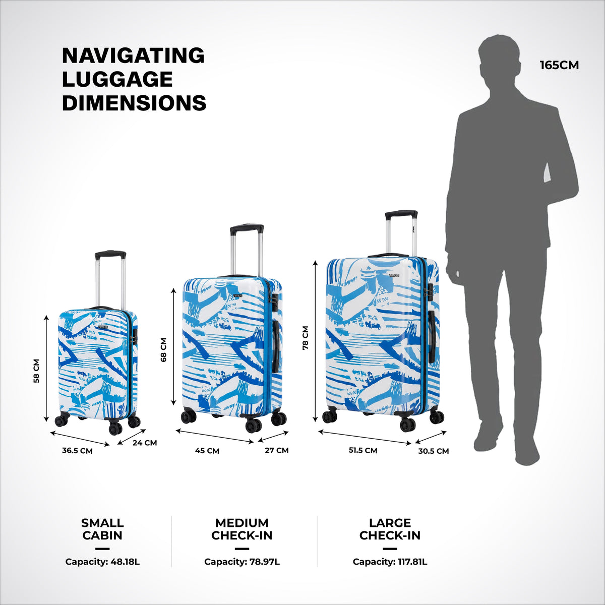 Wavelite Hard Luggage (58 & 78cm)