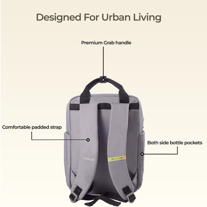 Timus Las Vegas Backpack back view with padded straps