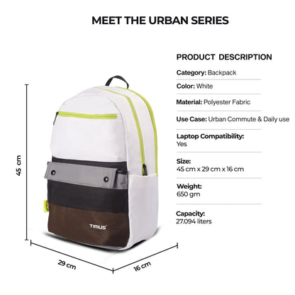 Timus Sydney Backpack dimension