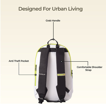 Timus Sydney Backpack back view